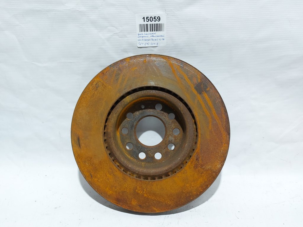 Passat s Диск гальмівний передній лівий/правий Volkswagen Passat S 2012-2019 561615301B Volkswagen Passat S 9