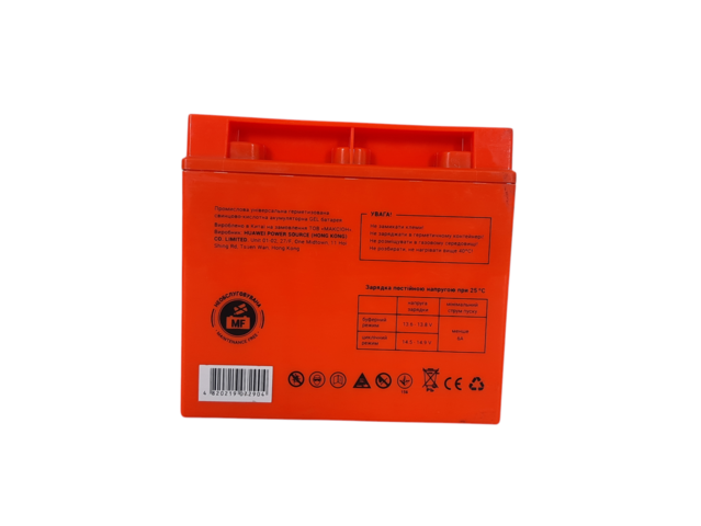 Акумулятори АКБ гелевий 12В (20Ач) MXBP-0T 20-12 2