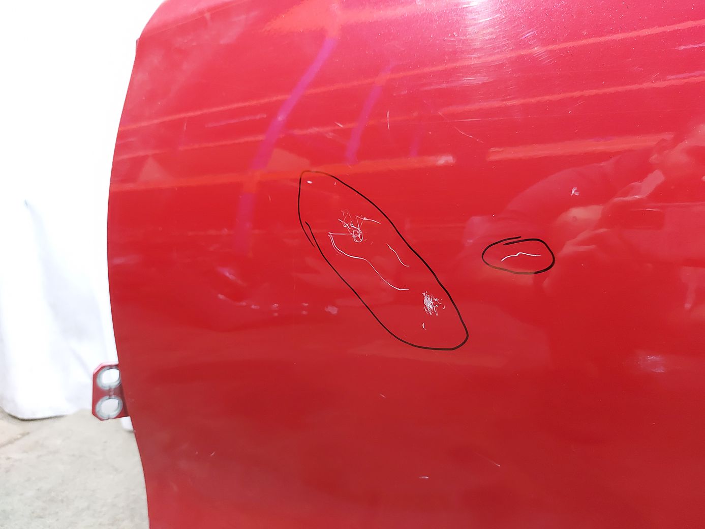 Dart Дверь задняя левая (красная) Dodge Dart 2013-2019 68158727AD Dodge Dart 7