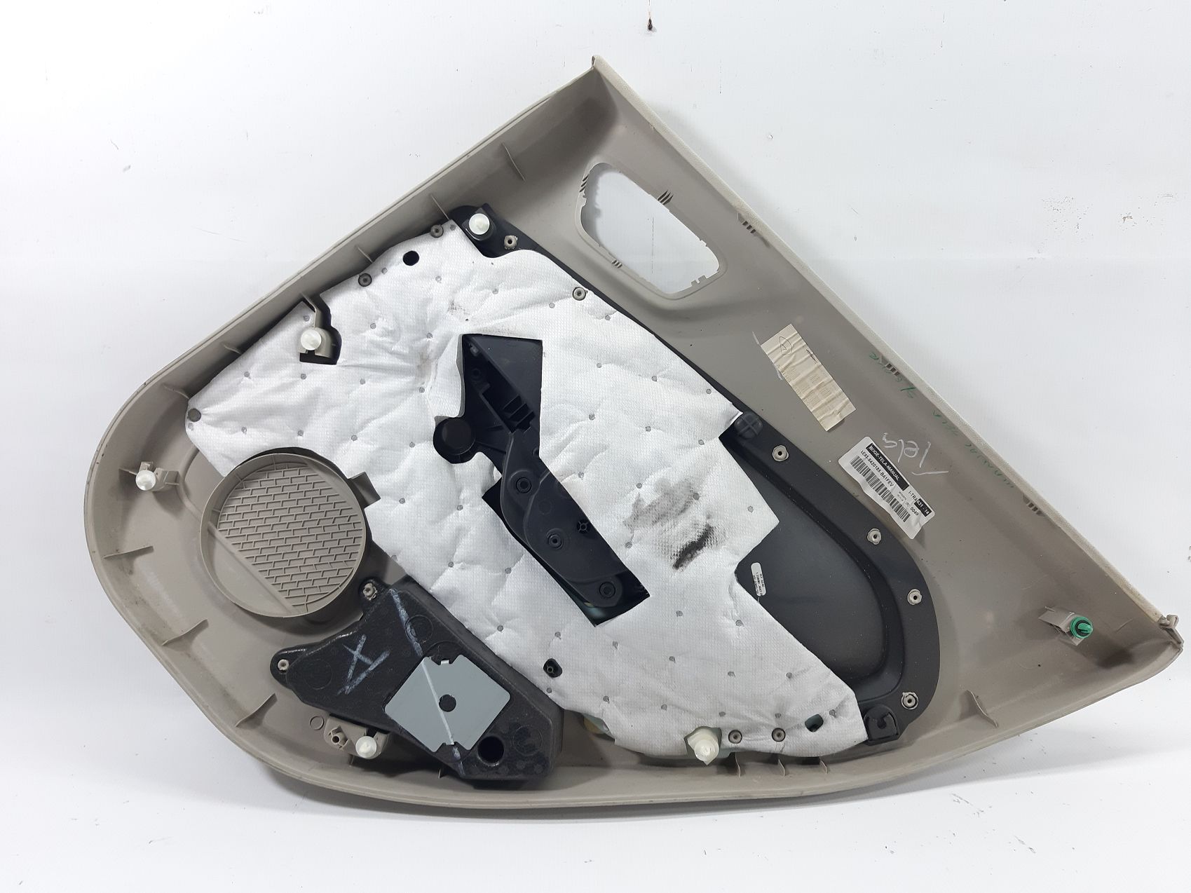 Fiesta Карта дверей задньої лівої Ford Fiesta 2011-2019 D2BZ5827407HB Ford Fiesta 6