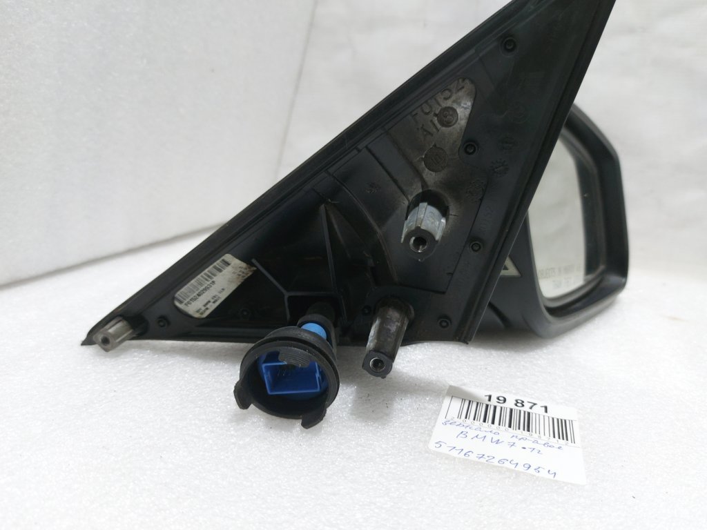 7 series Дзеркало праве BMW 7 2012 51167264954 BMW 7 8 7 series Дзеркало праве BMW 7 2012 51167264954 BMW 7 8