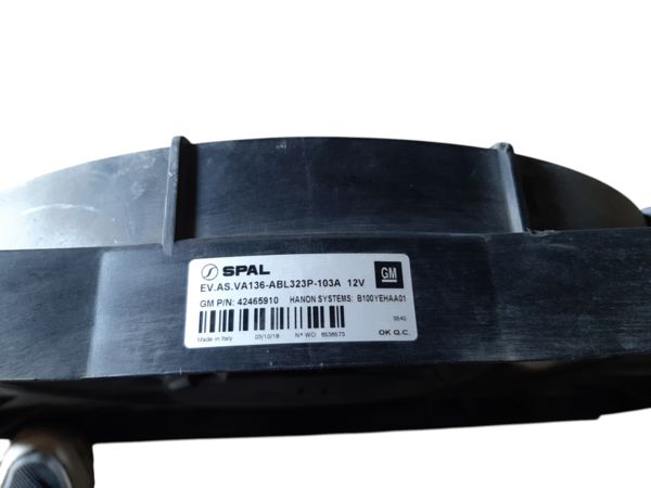 Bolt Вентілятор системи охолодження Chevrolet Bolt EV 2017-2023 42465910 Chevrolet Bolt EV 3