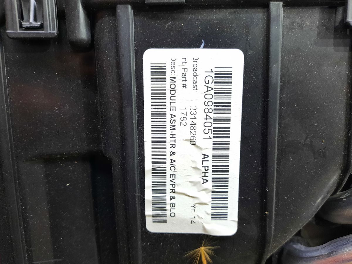 Ats Печка Cadillac ATS 2013-2019 22799389 Cadillac ATS 11