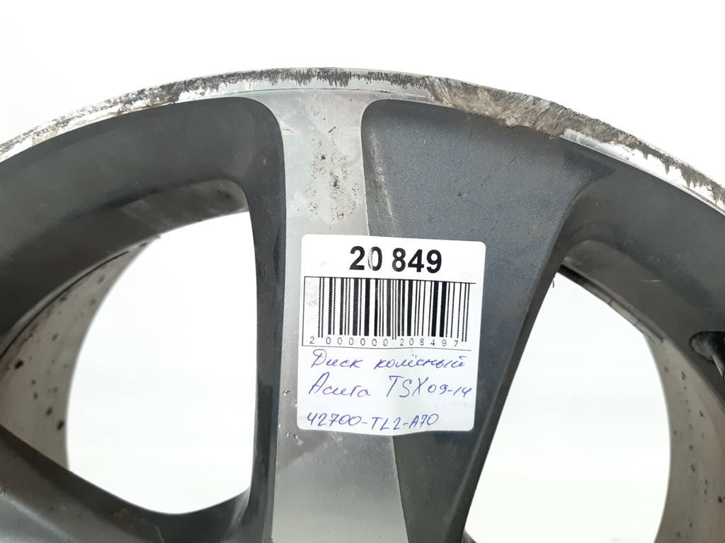 Tsx Колісний диск Acura TSX 2009-2014 42700TL2A70 Acura TSX 13