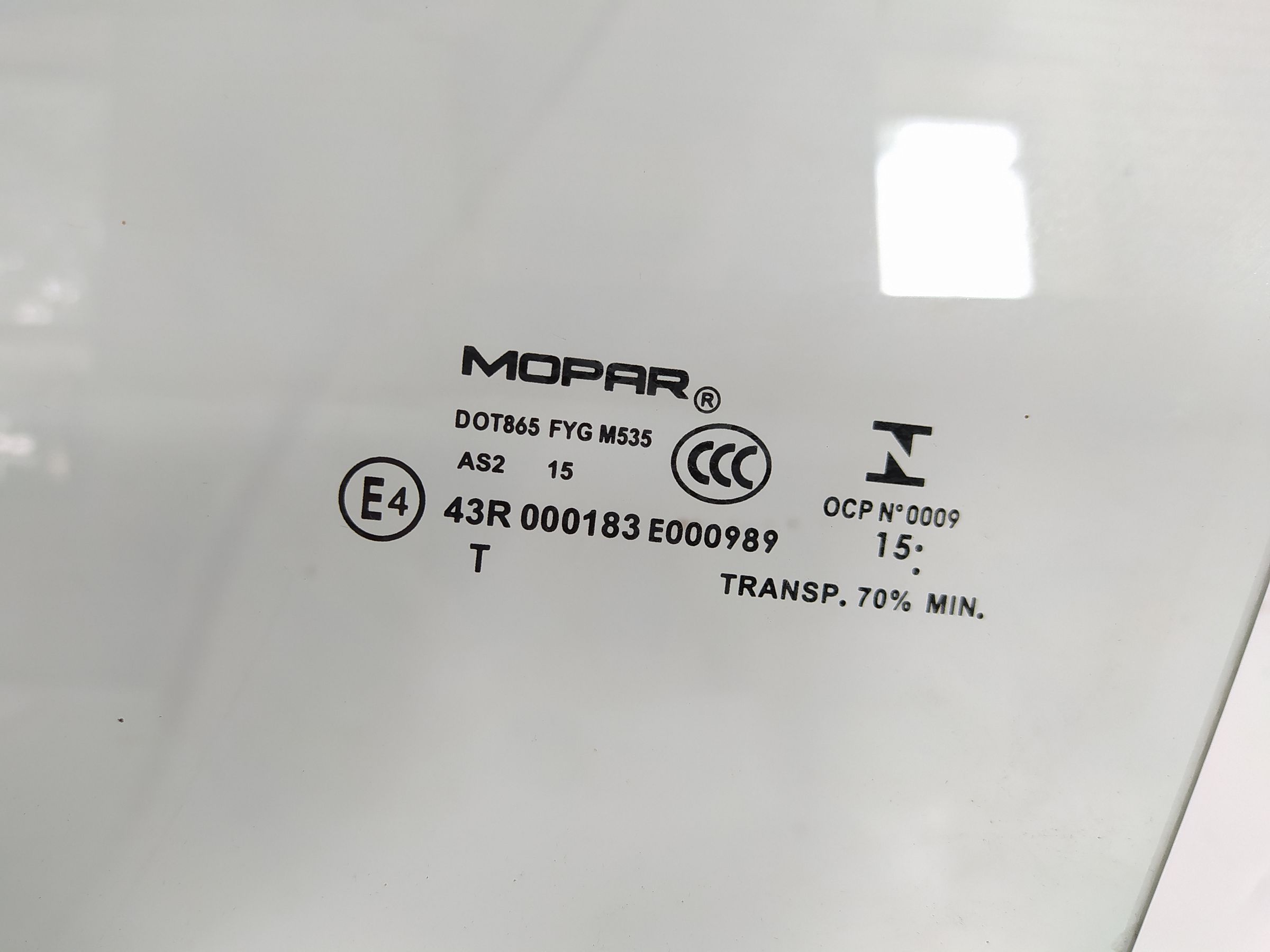 Patriot Стекло двери передней левой Jeep Patriot 2007-2017 5155449AC Jeep Patriot 17