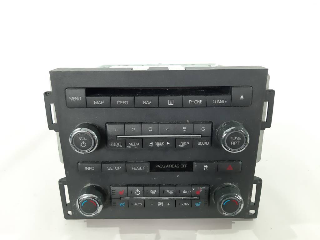 Mks. Панель управління кліматом та мультимедіа Lincoln MKS 2009-2012 8A5Z19980B Lincoln MKS