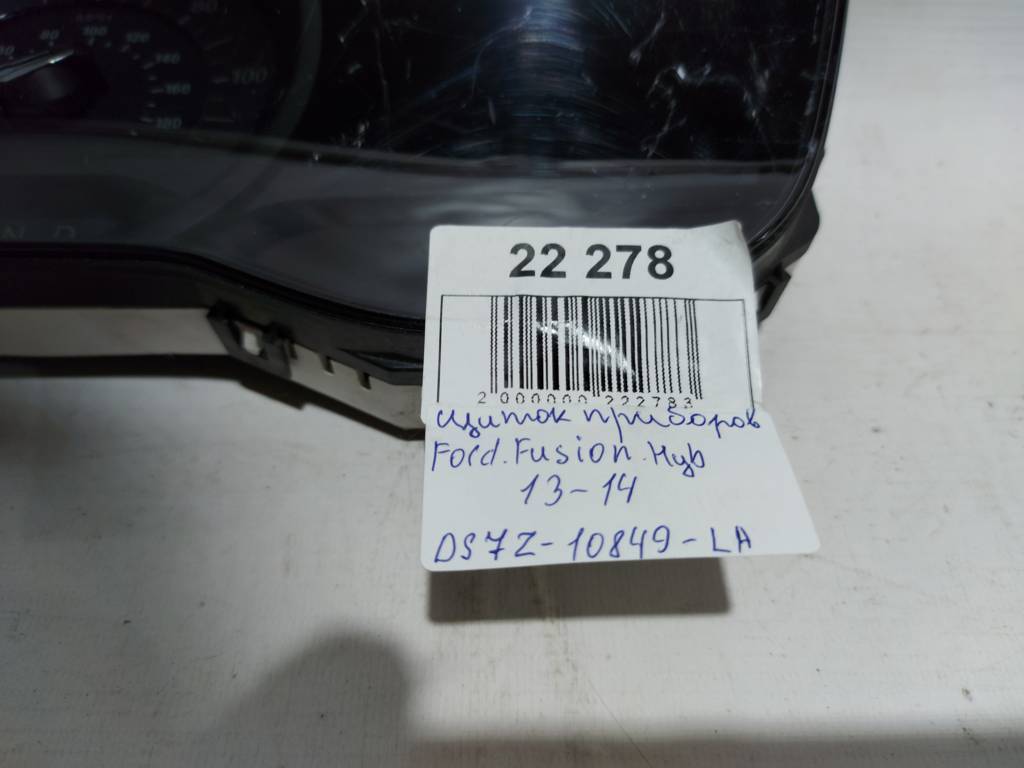 Fusion hybrid Щиток приборов Ford Fusion Hybrid 2013-2014 DS7Z10849LA Ford Fusion Hybrid 14