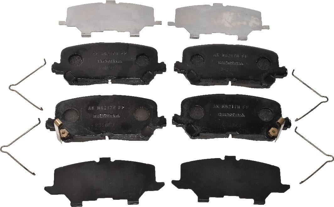 Дисковые. Гальмівні колодки дискові, комплект HONDA 43022TZ5A01
