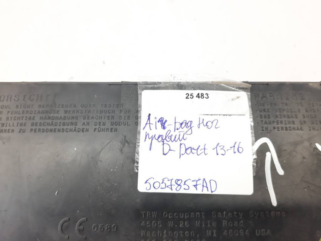 Dart Air Bag ног правый Dodge Dart 2013-2019 5057857AD Dodge Dart 24