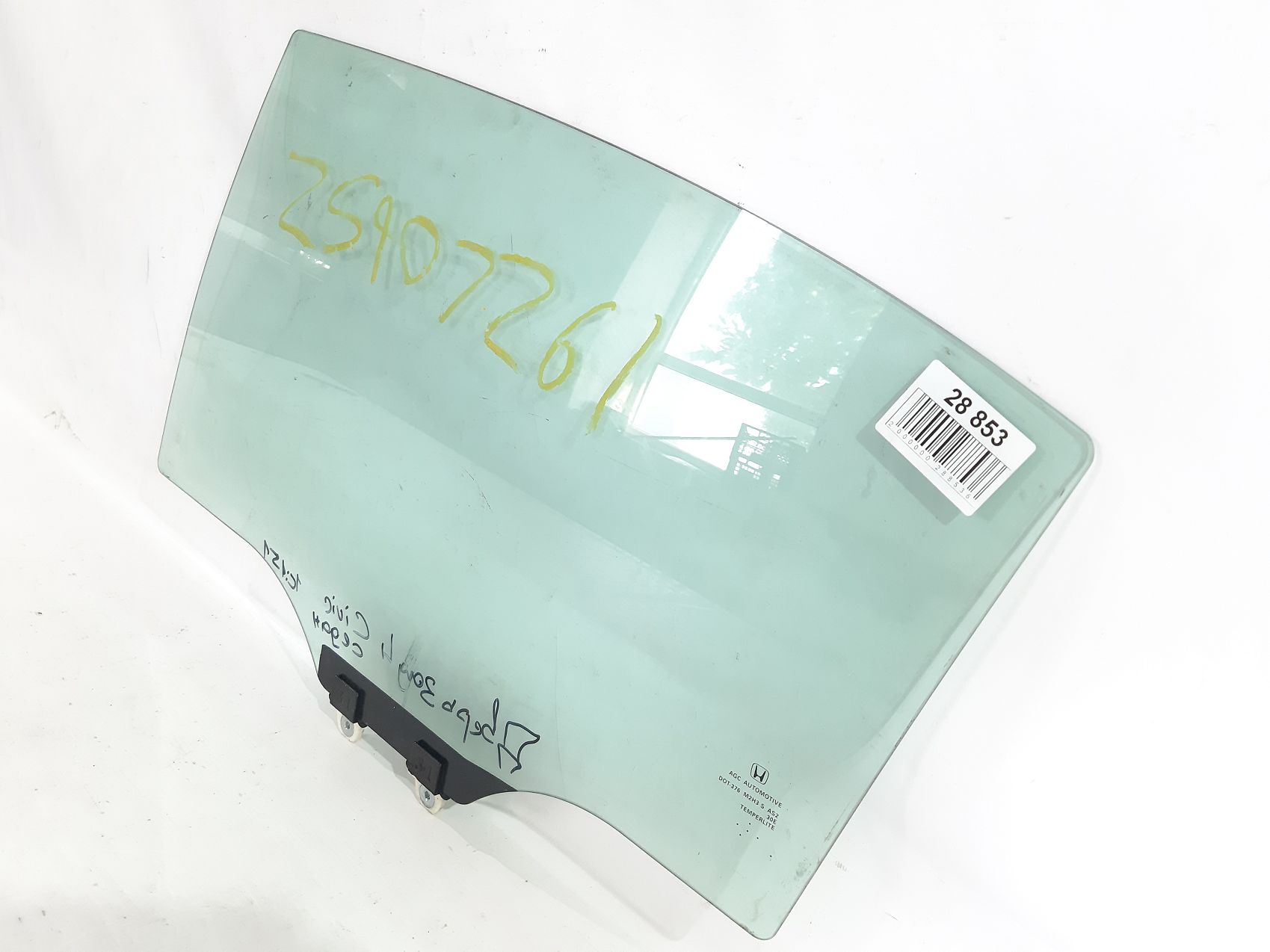 Civic Стекло двери задней левой Honda Civic Sedan 2013-2015 73450TR6A20 Honda Civic Sedan 4