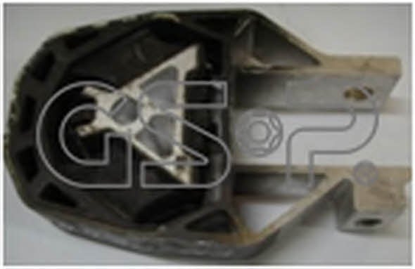 Подушки кпп. Подушка коробки передач задня GSP 514564