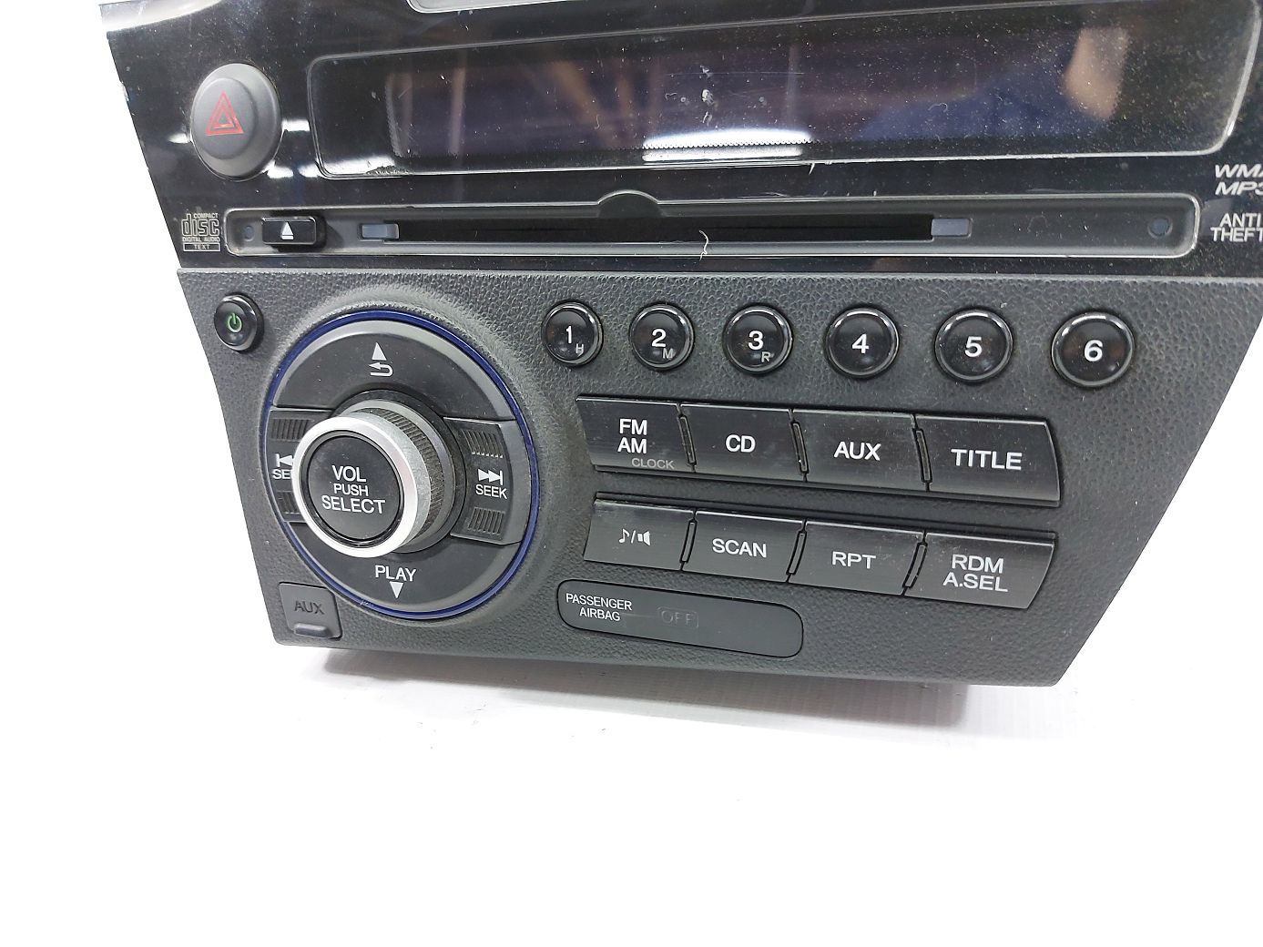 Cr-z Кнопки управления мультимедией с CD дисководом Honda CR-Z 2013-2015 39170SZTA02 Honda CR-Z 2