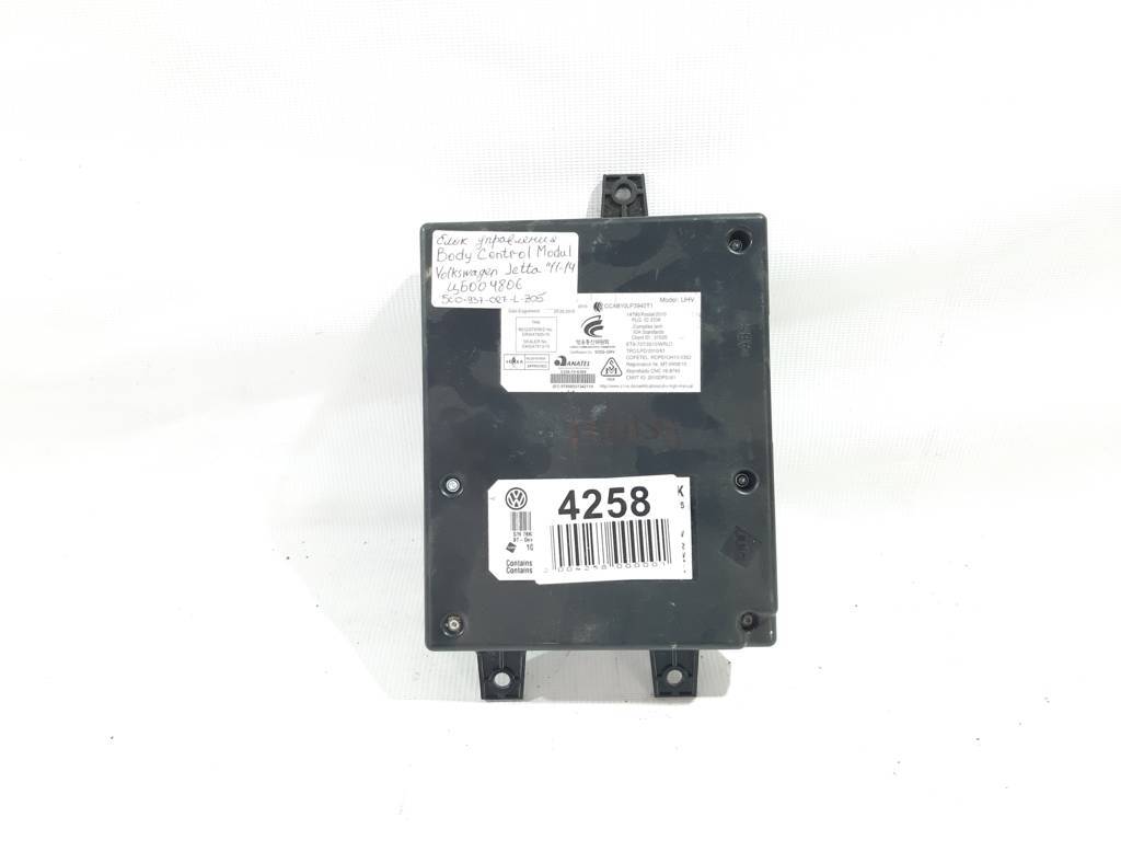 Jetta wagon. Блок керування салону Volkswagen Jetta wagon 2011-2013 5C0937087LZ05 Volkswagen Jetta