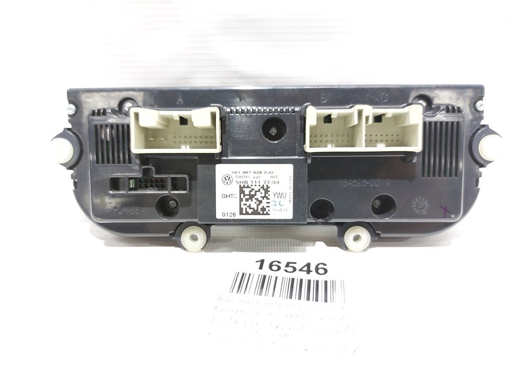 Passat s Кнопки керування клімат контролем Volkswagen Passat S 2012-2018 561907044AFIKY Volkswagen Passat S 4