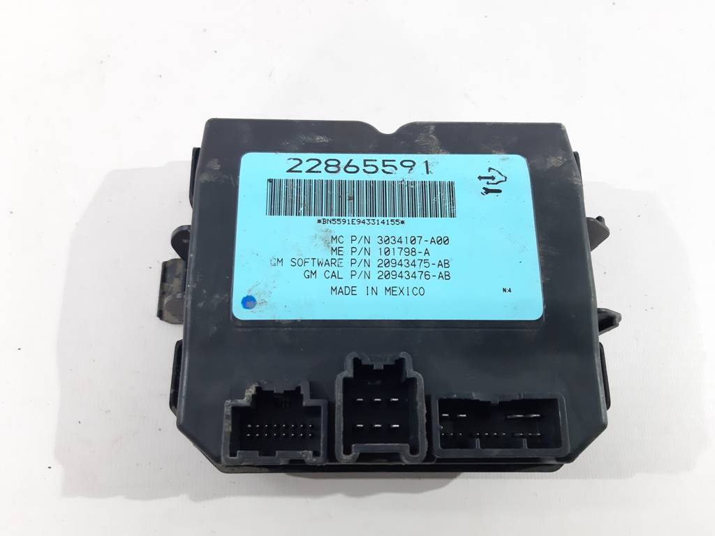 Equinox. Блок керування закриття задніх дверей Chevrolet Equinox 2010-2015 22865591 Chevrolet Equinox