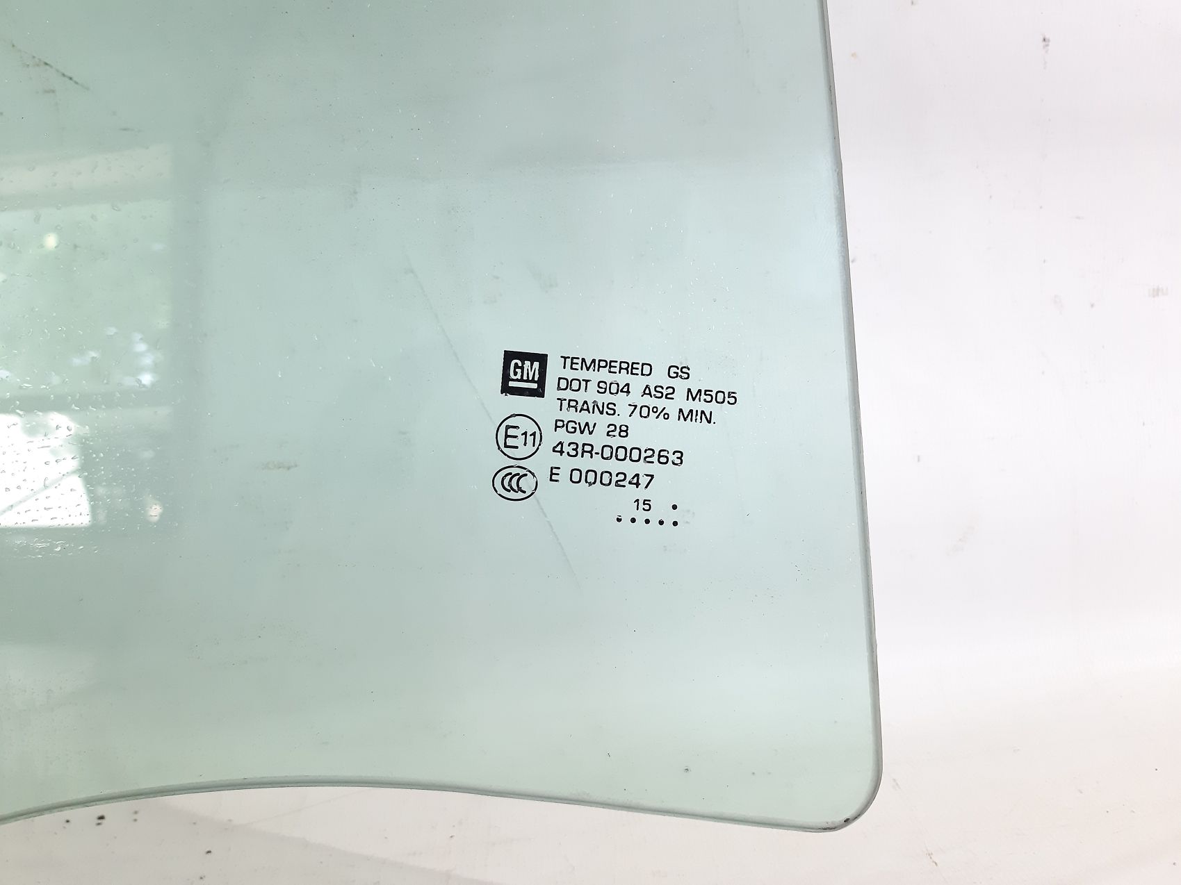 Malibu Скло дверей задньої лівої Chevrolet Malibu 2013-2016 22892812 Chevrolet Malibu 8