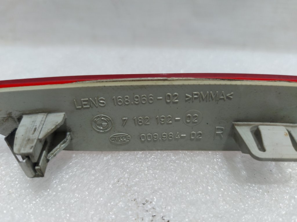 7 series Катафот бампера заднього правий BMW 7 2012 63147182192 BMW 7 3