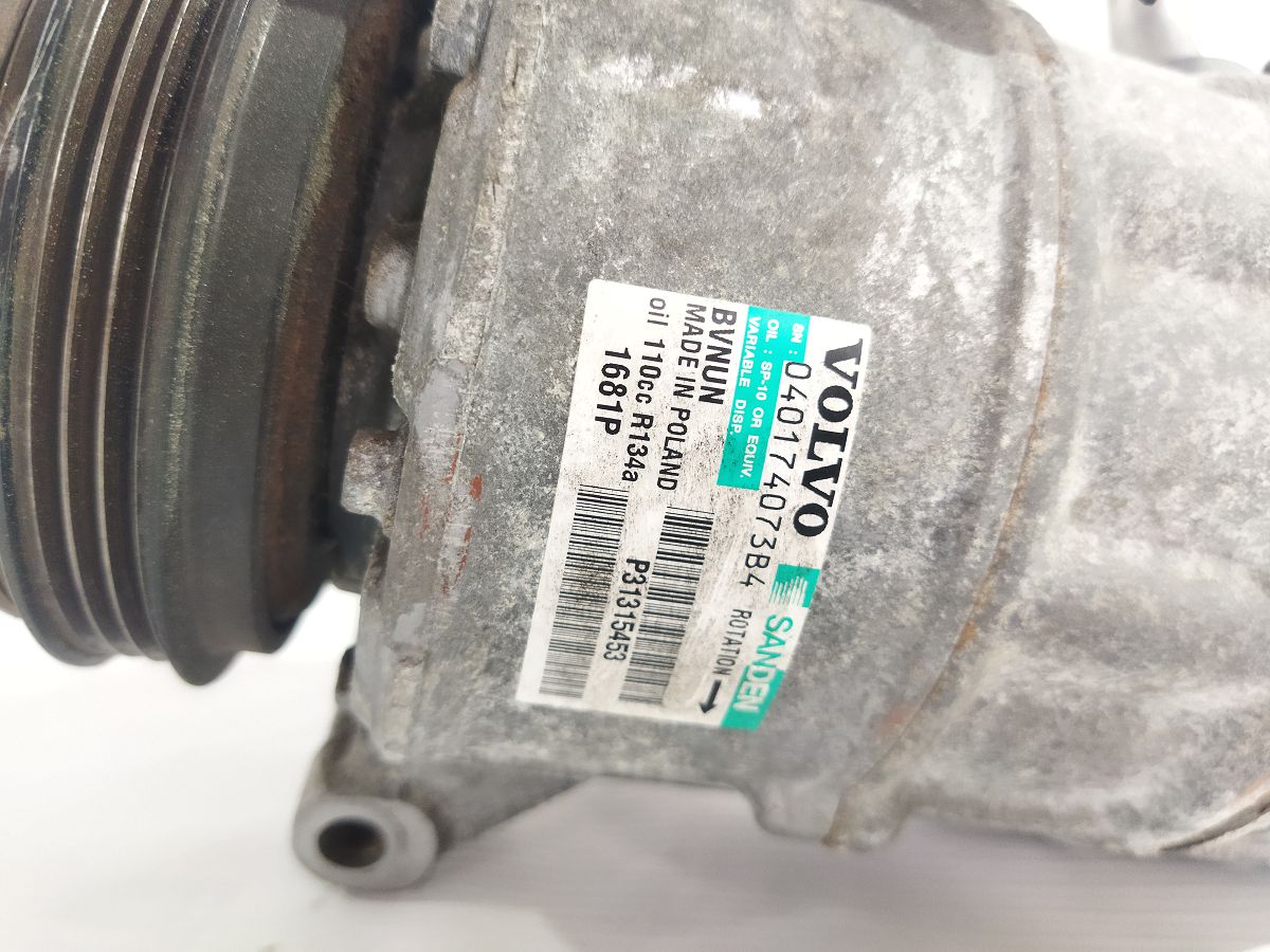 S60 Компрессор кондиционера Volvo S60 2012-2016 36050841 Volvo S60 3