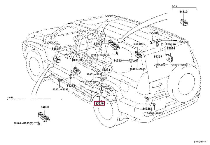 Датчик уровня топлива. Датчик рівня палива TOYOTA 8332060440