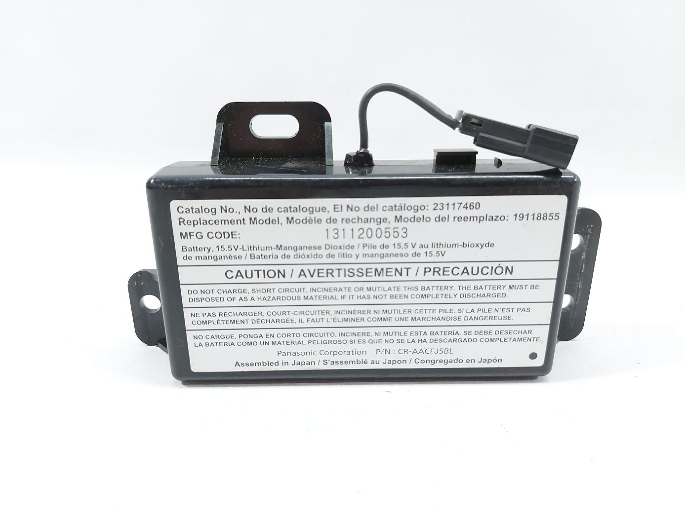 Regal. Резервна батарея 15,5V Buick Regal 2014 23117460 Buick Regal