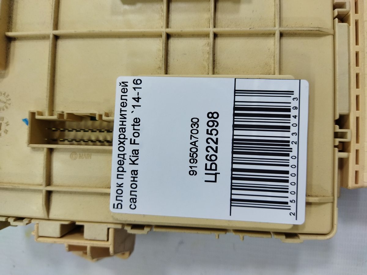Forte Блок запобіжників салону Kia Forte 2014-2016 91950A7030 Kia Forte 5
