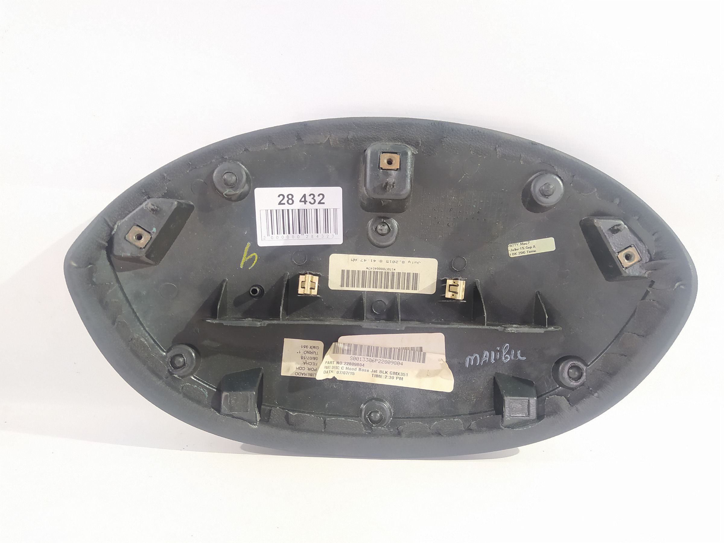 Malibu Накладка панелі приладів Chevrolet Malibu 2013-2015 23170713 Chevrolet Malibu 4