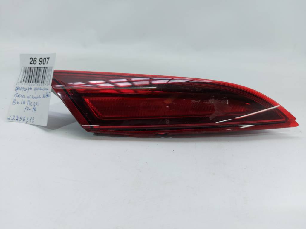 Regal. Ліхтар кришки багажника лівий Buick Regal 2014-2017 22756313 Buick Regal