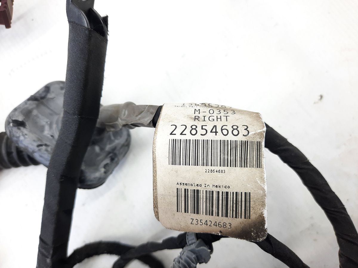 Malibu Проводка дверей задньої правої Chevrolet Malibu 2013-2016 22989429 Chevrolet Malibu 5