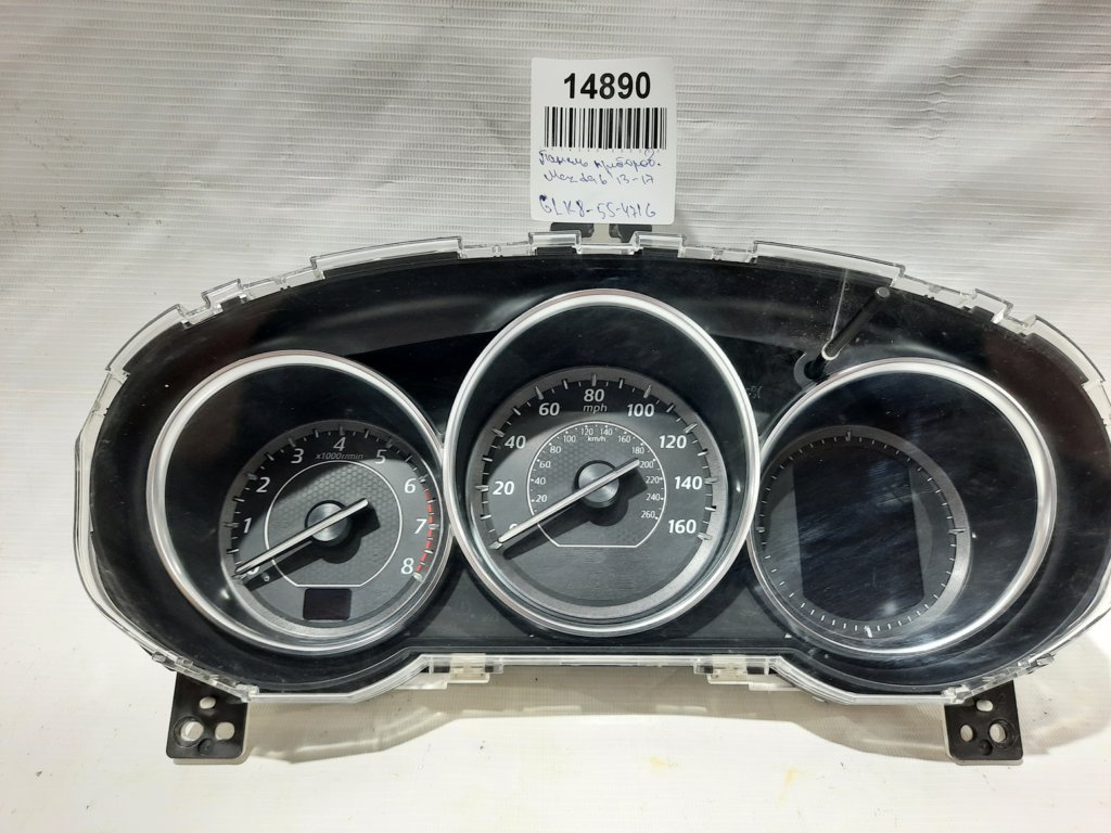 6 Панель приладів Mazda 6 2013-2017 GLK855471G Mazda 6 12