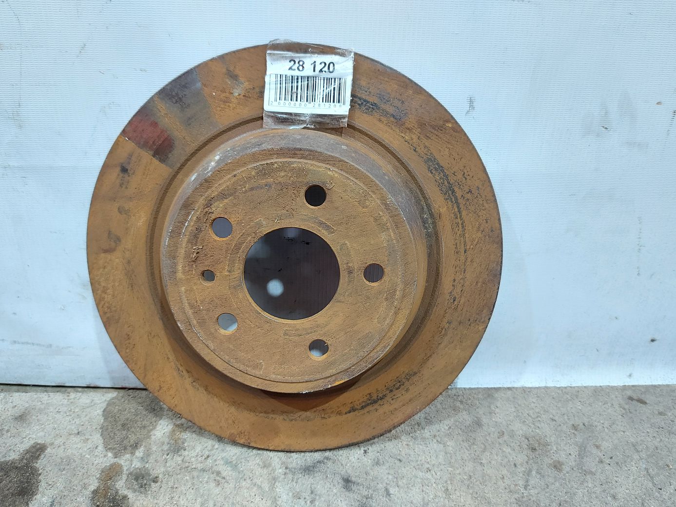 Fusion hybrid Тормозний диск задній лівий/правий Ford Fusion Hybrid 2013-2020 KS7Z2C026B Ford Fusion Hybrid 11