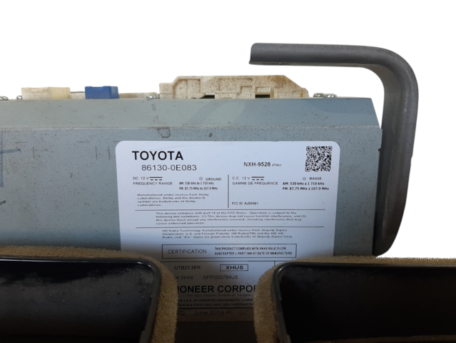 Gs Магнітола з управлінням клімату Lexus RX350 2010-2015 86130-0E083 Lexus GX460 AT 4