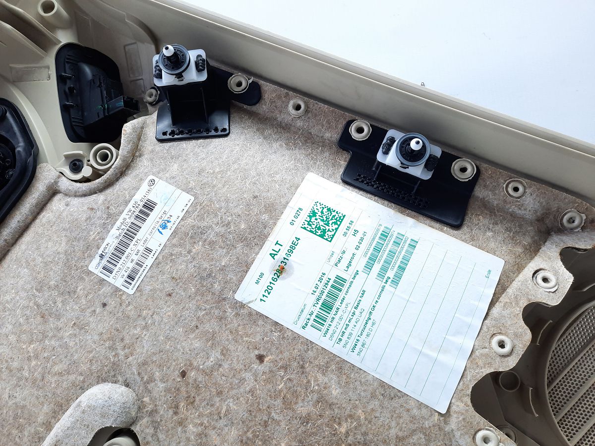 Tiguan Карта двери задней правой (беж с кожей) Volkswagen Tiguan 2009-2017 5N0867212GXPL Volkswagen Tiguan 7