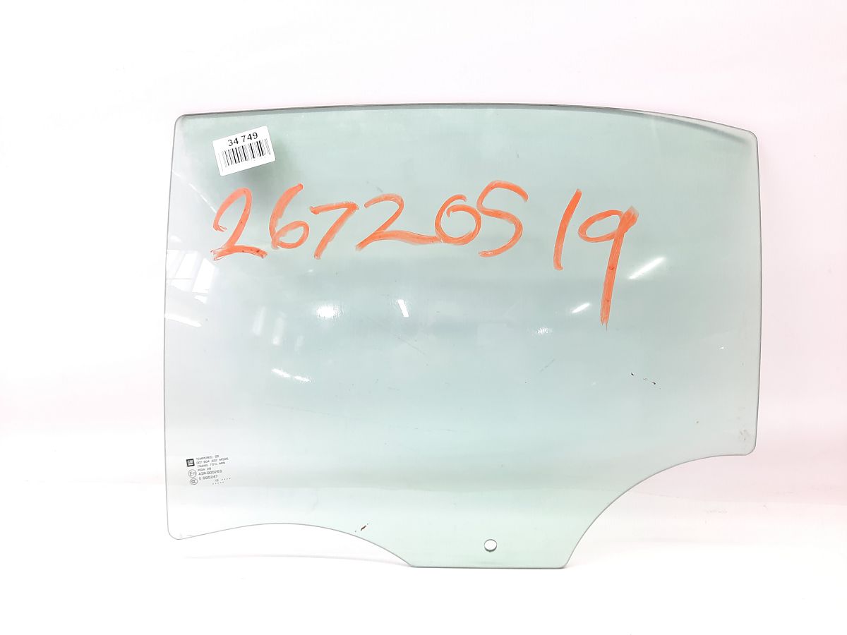 Malibu. Скло дверей задньої лівої Chevrolet Malibu 2013-2016 22892812 Chevrolet Malibu