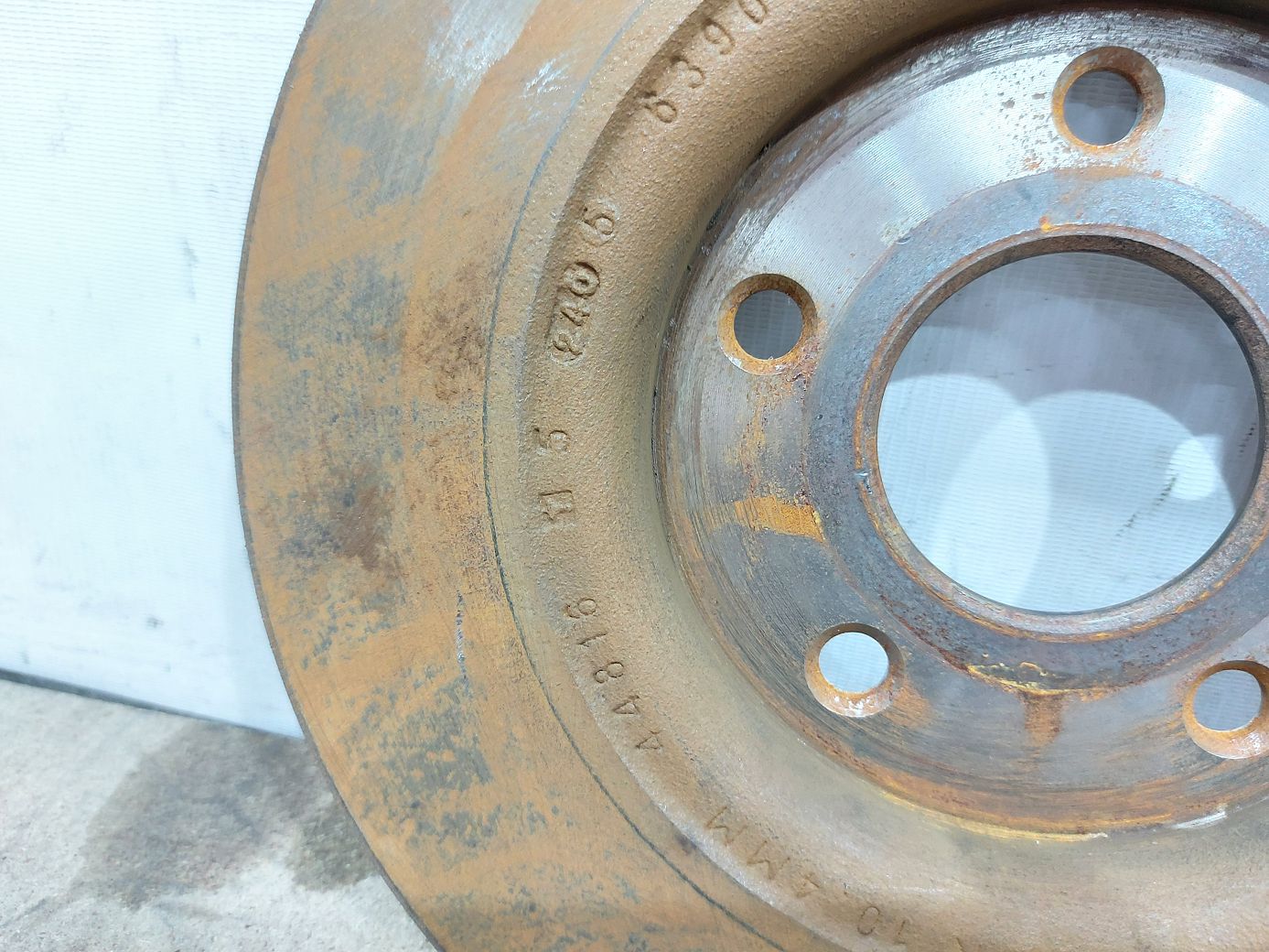 Journey Диск тормозной задний левый/правый Dodge Journey 2012-2020 4779713AB Dodge Journey 11