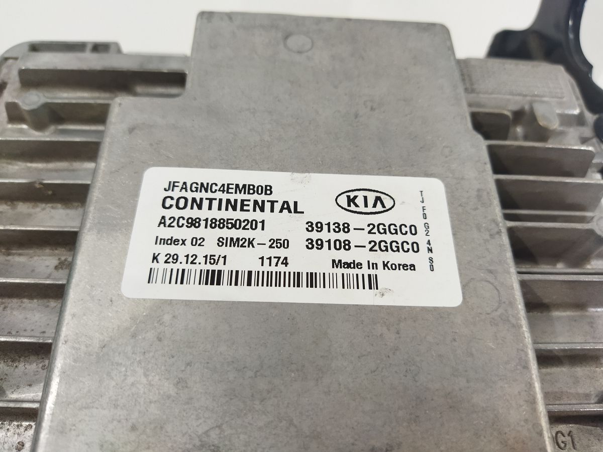 Optima Блок керування двигуном Kia Optima 2016-2020 391082GGC0 Kia Optima 7 Optima Блок керування двигуном Kia Optima 2016-2020 391082GGC0 Kia Optima 7