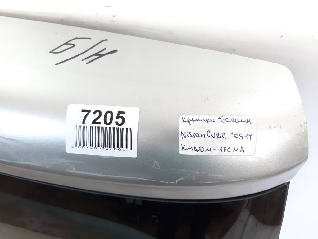 Cube Кришка багажника Nissan Cube 2009-2014 KMA0M1FCMA Nissan Cube 8