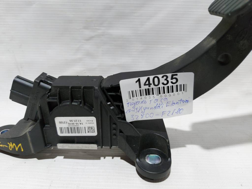 Elantra Педаль газа Hyundai Elantra 2017-2019 32700F2110 Hyundai Elantra 5