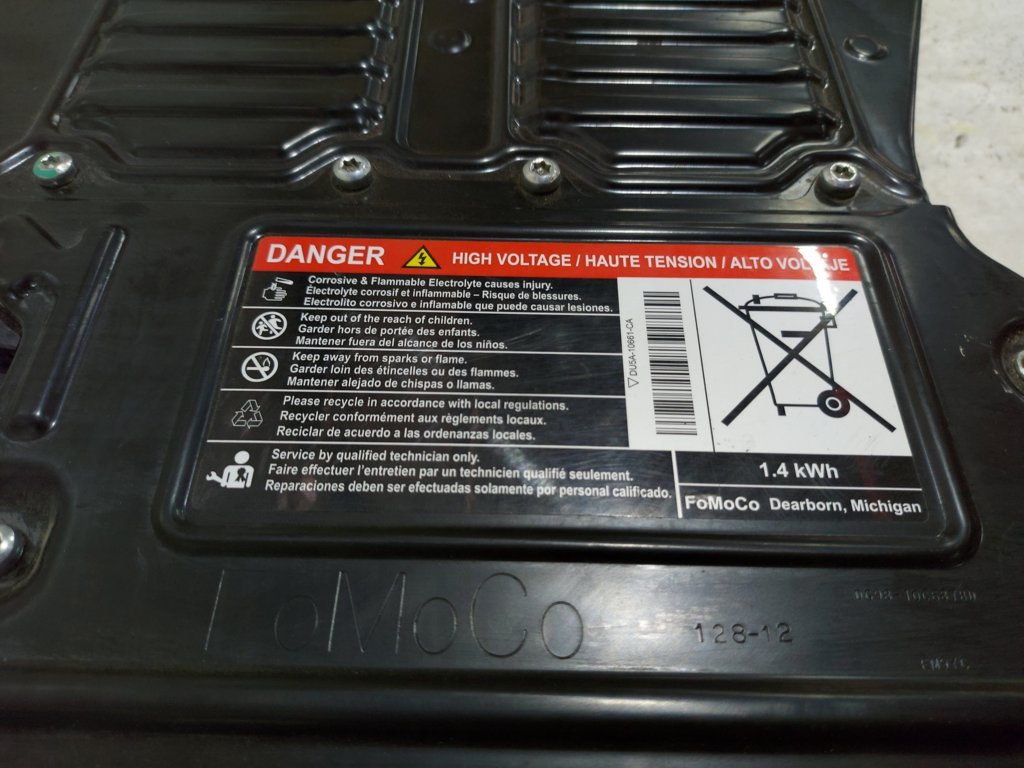 Fusion hybrid Блок батарейный Ford Fusion Hybrid (нерабочий) 2013-2020 HG9Z10B759E Ford Fusion Hybrid 29