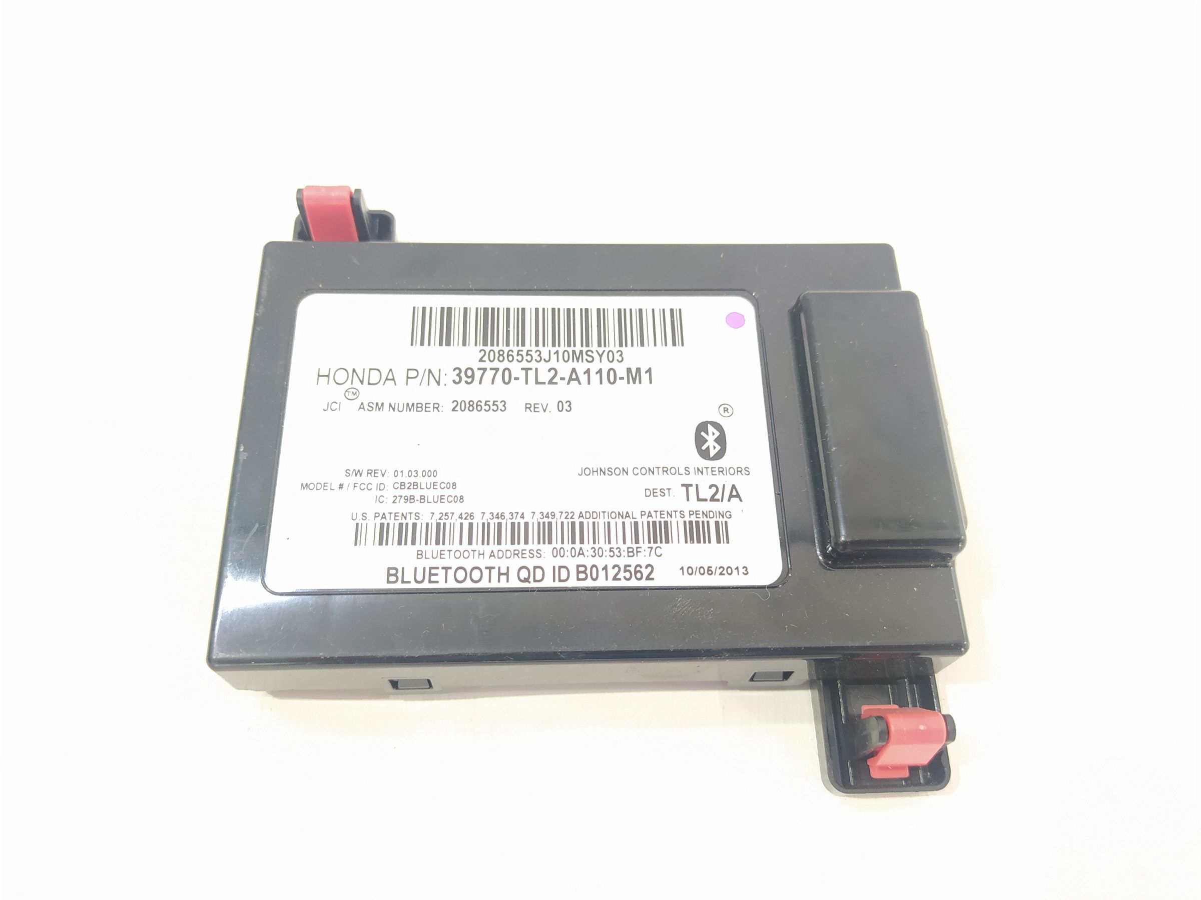 Товари з дефектами. Блок Bluetooth Acura TSX 2009-2014 39770TL2A11 Acura TSX Товари з дефектами. Блок Bluetooth Acura TSX 2009-2014 39770TL2A11 Acura TSX