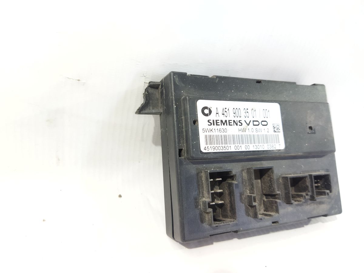 Fortwo Модуль управления дверью Smart Fortwo 2008-2016 A4519003501 Smart Fortwo 2