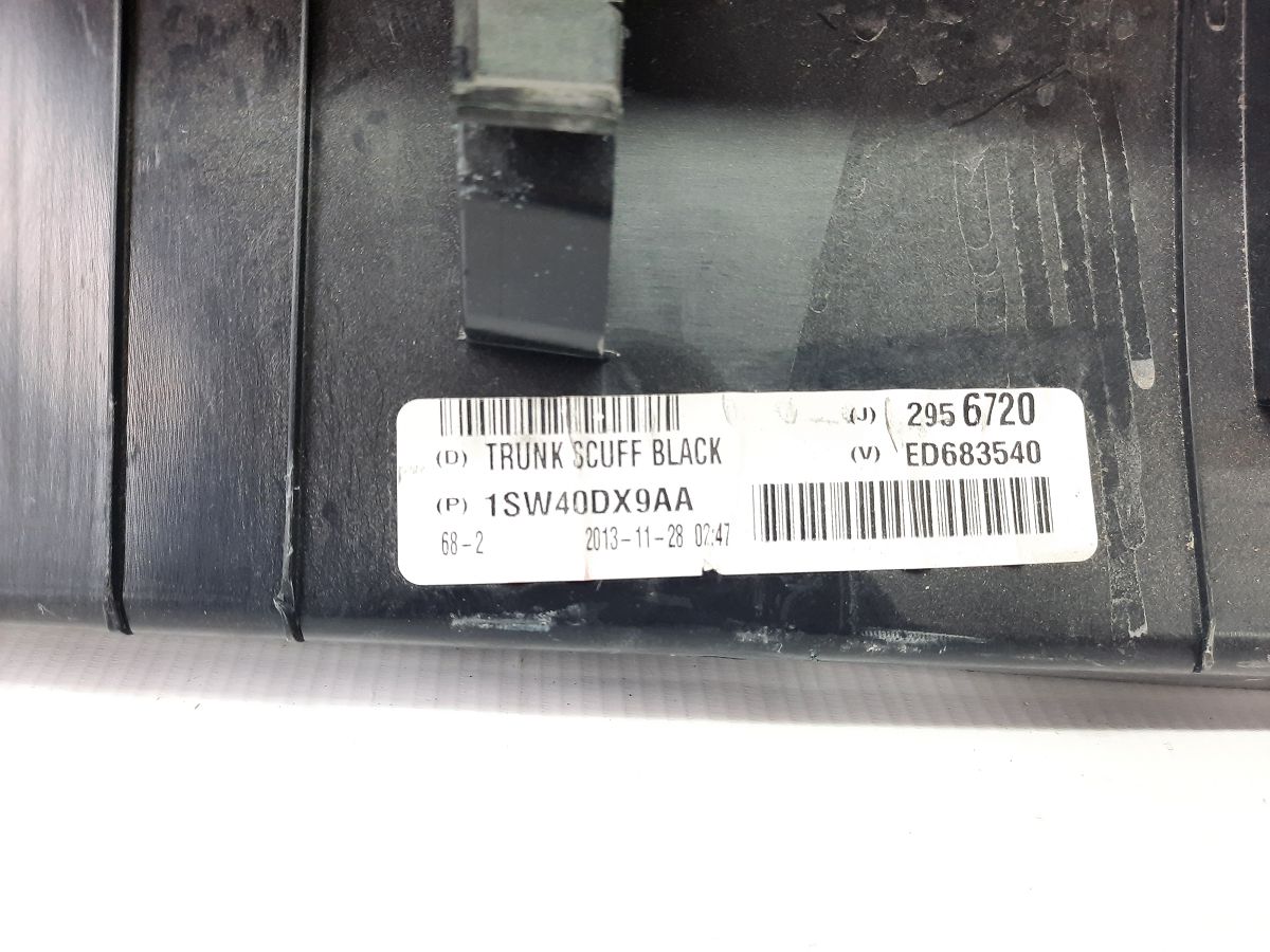 Dart Заднє оздоблення багажника Dodge Dart 2013-2019 1SW40DX9AA Dodge Dart 7