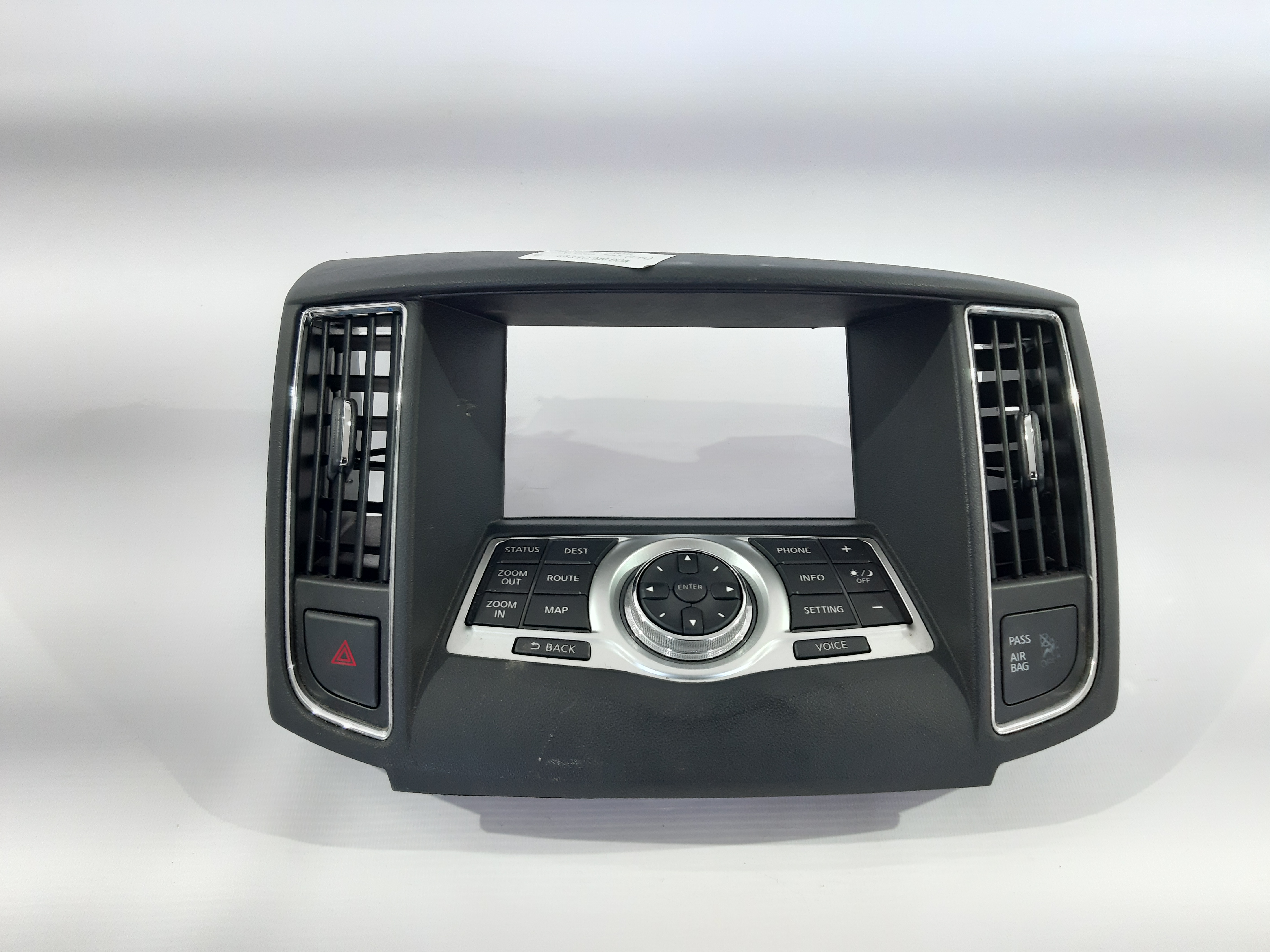 Maxima Кнопки управления мультимедиа с воздуховодами Nissan Maxima 2009-2014 9N00A210450 Nissan Maxima 9