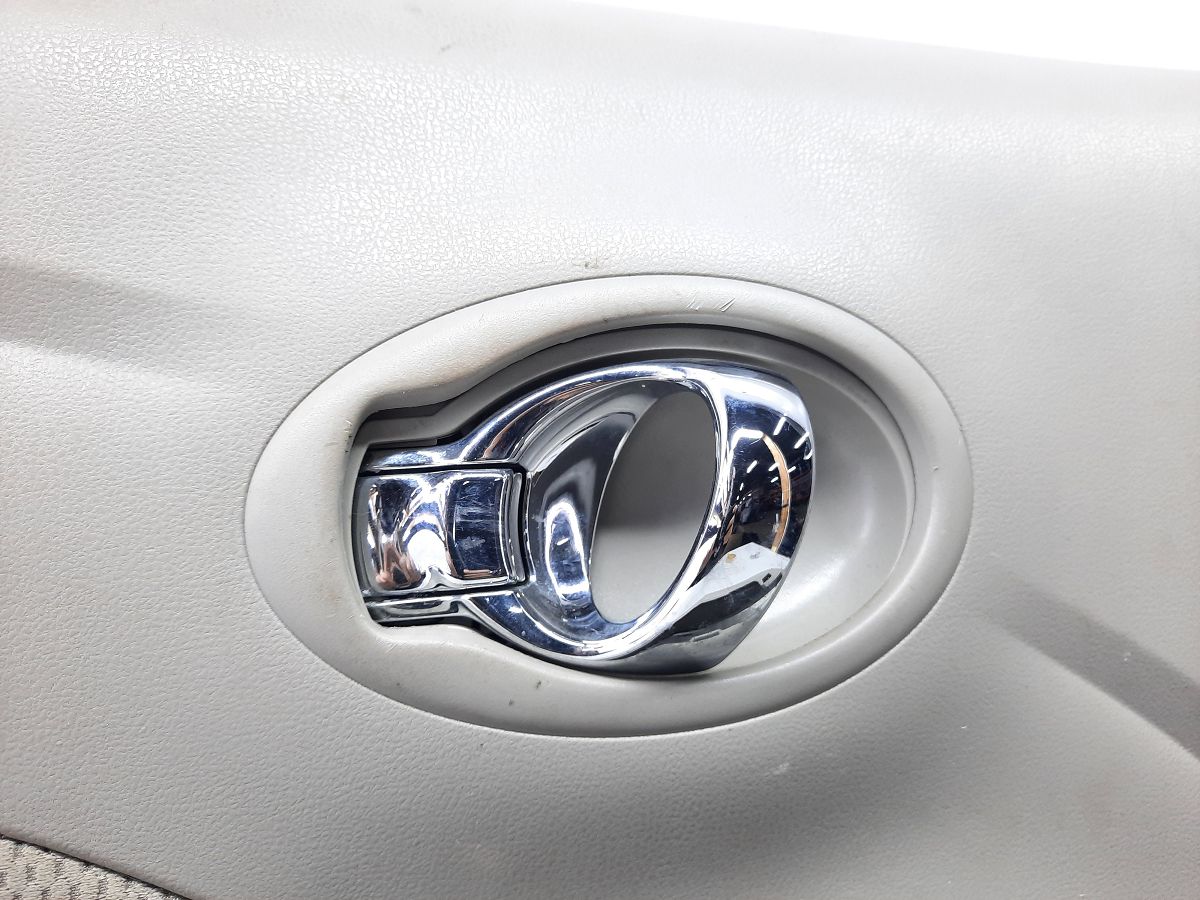 Versa Карта двери передней левой (серая) ткань Nissan Versa 2013-2018 809019KK5B Nissan Versa 2