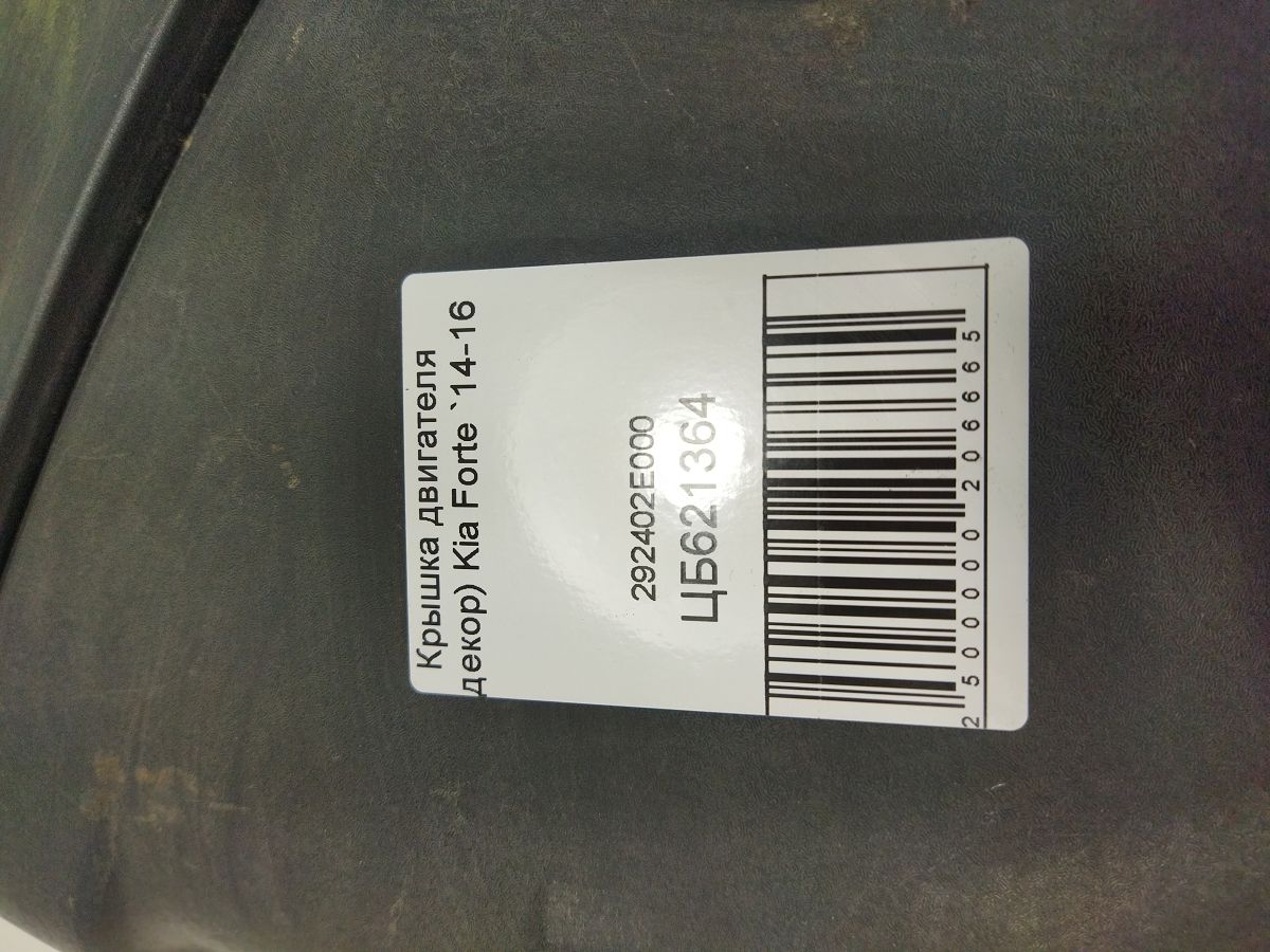Forte Кришка двигуна (декор) Kia Forte 2014-2016 292402E000 Kia Forte 5