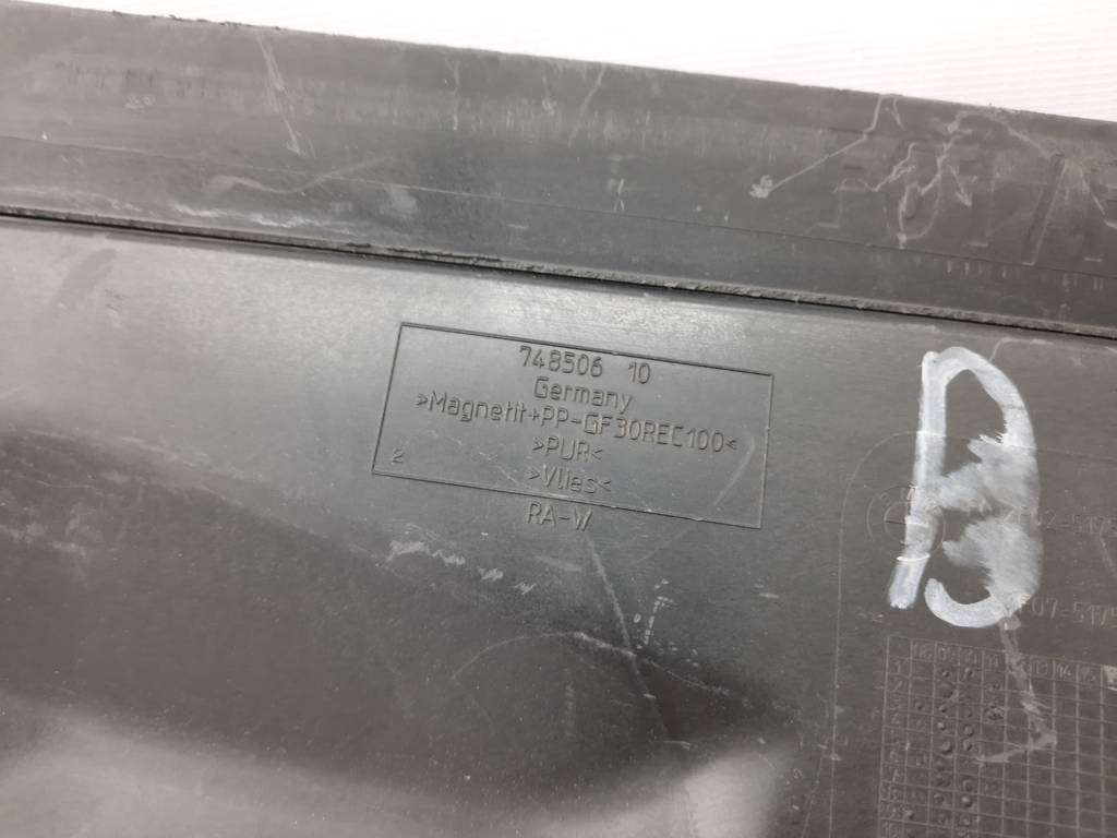 7 series Звукоізоляція верхньої частини щита передка BMW 7 2012 51717149461 BMW 7 2