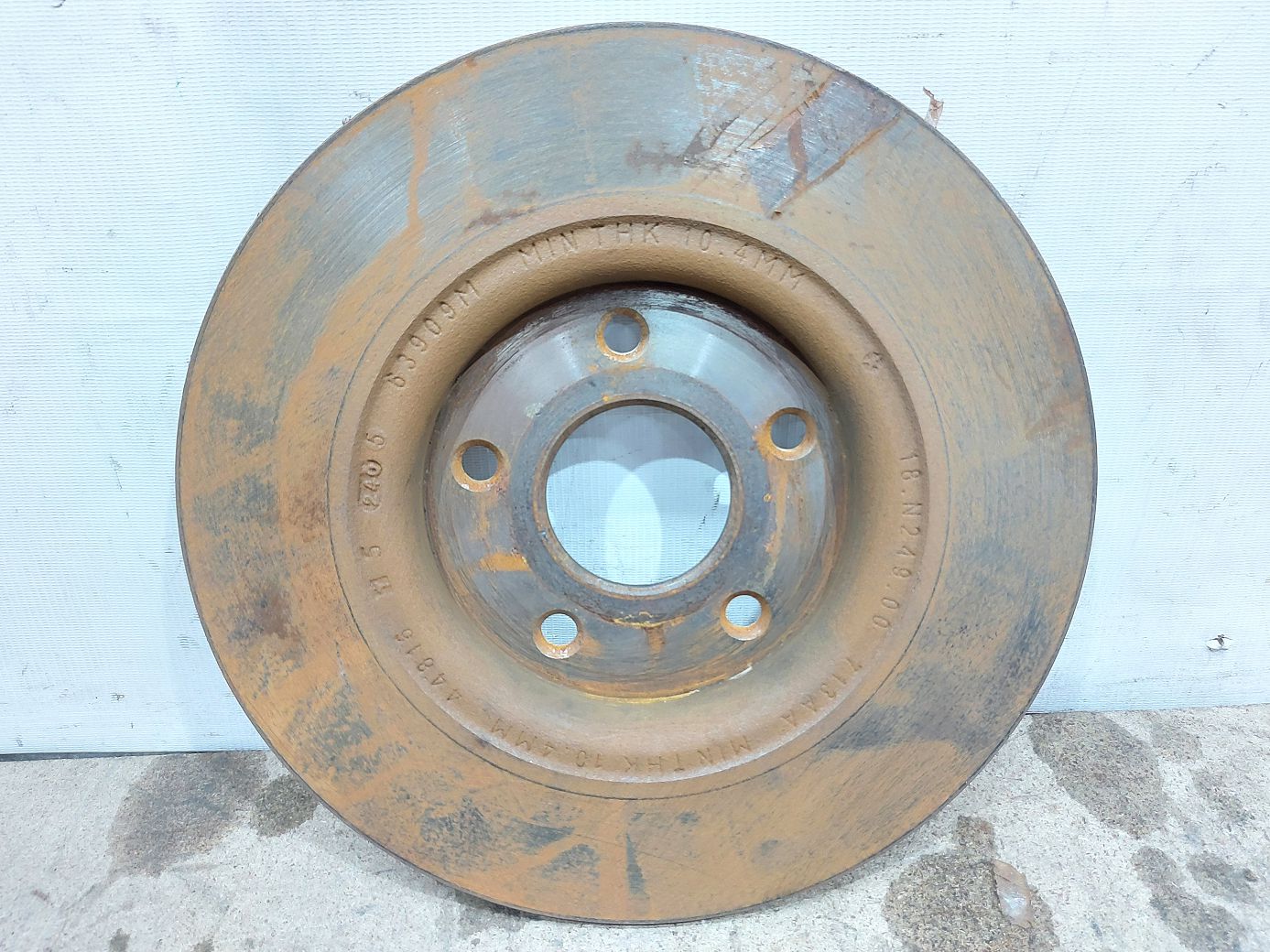 Journey Диск тормозной задний левый/правый Dodge Journey 2012-2020 4779713AB Dodge Journey 10