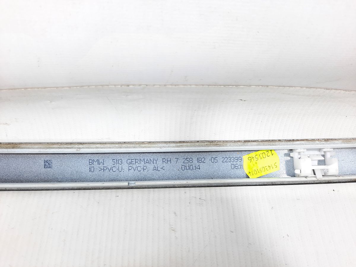 328i xdrive Молдинг крыши правый (белый) BMW 328i xDrive 2013-2016 51137312618 BMW 328i xDrive 3