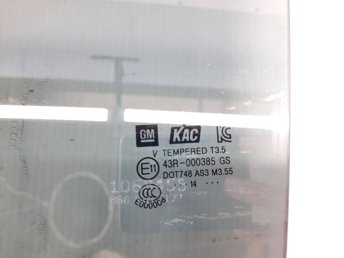 Trax Стекло двери задней левой Chevrolet Trax 2015-2018 42620048 Chevrolet Trax 2 Trax Стекло двери задней левой Chevrolet Trax 2015-2018 42620048 Chevrolet Trax 2