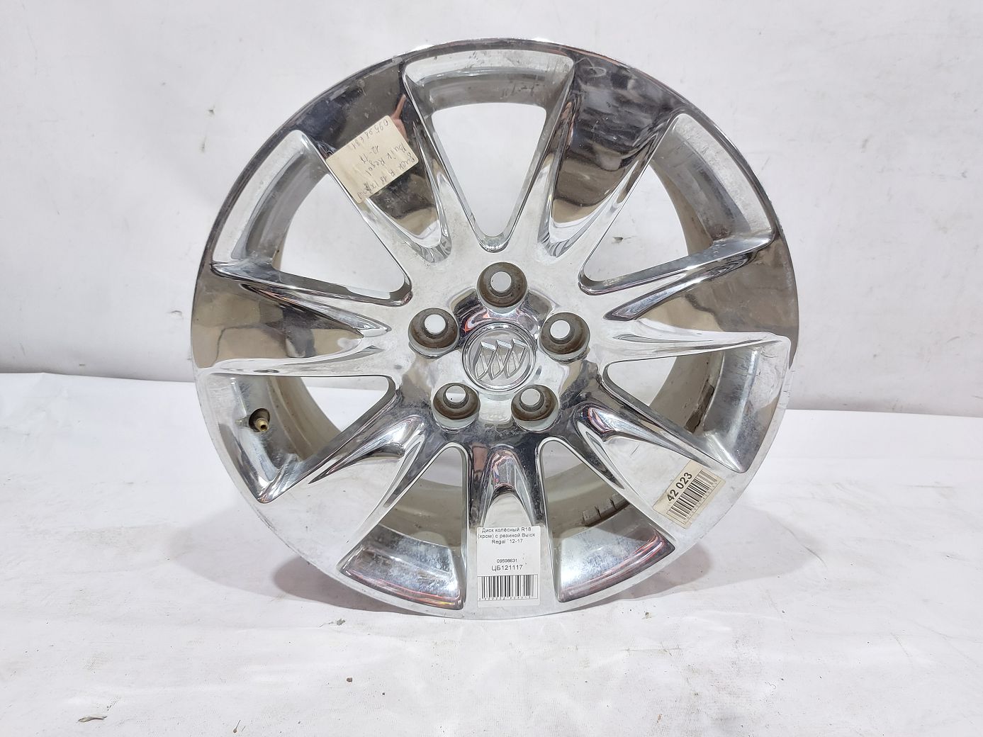 Regal. Колісний диск R18 (хром) Buick Regal 2012-2017 9598631 Buick Regal