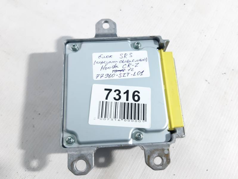 Cr-z Блок SRS ( перезаписуваний ) Honda CR-Z 2012 77960SZTL01 Honda CR-Z 4